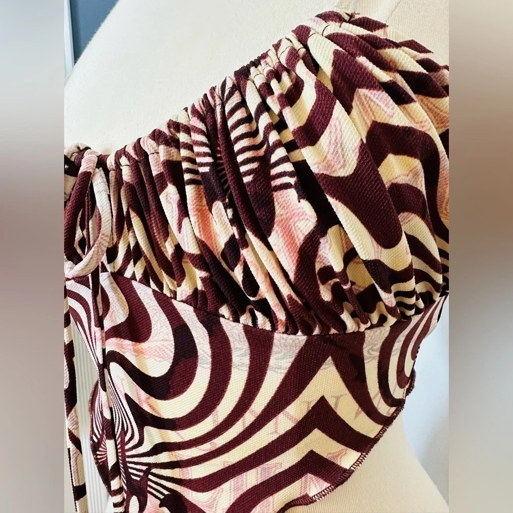 NEW! URBAN OUTFITTERS CROP TOP Stretchy NWT Spring Summer Size Small Festival - Picture 11 of 11